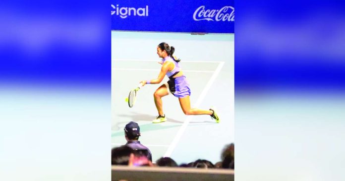 sports Eala_superimposed Alexandra Eala sustains momentum in the Abu Dhabi Open doubles court despite an earlier singles setback. PHOTO COURTESY OF ROGELIO NICOLAS/FASTBREAK
