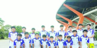 Members of Agtuso United FC after finishing as first runner-up in the Philippine Cup 2026 International Football Festival U14 division at New Clark City Stadium in Capas, Tarlac. CONTRIBUTED PHOTO