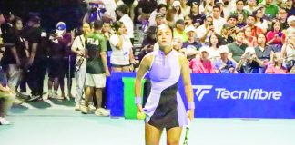 Alexandra Eala is ranked No. 45 in world tennis ranking. PHOTO COURTESY OF ROGELIO NICOLAS/FASTBREAK