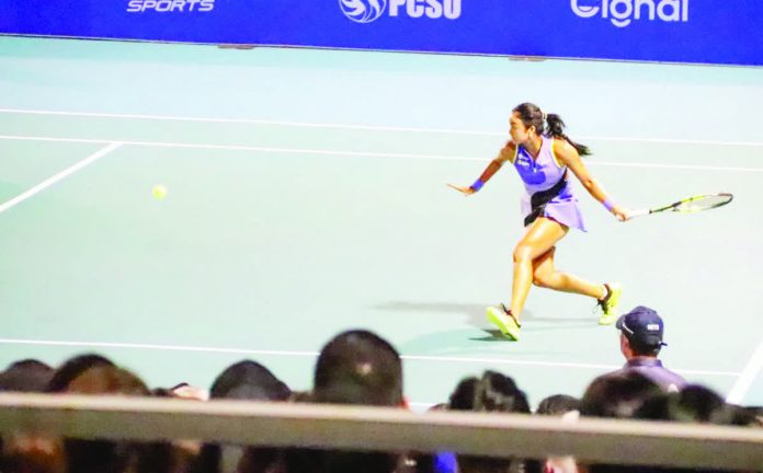 Alexandra Eala set to see action in the singles round of 16 of the Abu Dhabi Open in the United Arab Emirates. PHOTO COURTESY OF ROGELIO NICOLAS/FASTBREAK