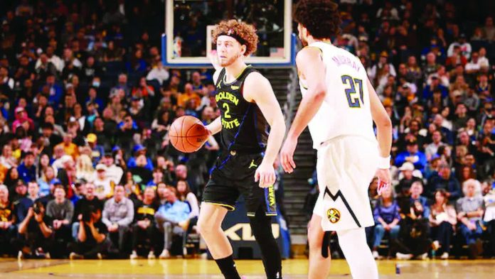 sports_Pod_resized_compressed Brandin Podziemski fueled Golden State Warriors' endgame rampage over Denver Nuggets. NBA PHOTO