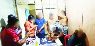 A barangay tanod and his three companions, classified as high-value suspects, yielded around P1,394,000 worth of suspected shabu during an anti-illegal drug operation in Barangy Tacas, Jaro, Iloilo City, on Feb. 23, 2026. RPDEU-6 PHOTO