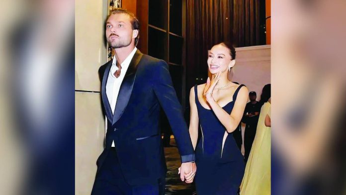 verzosa Kylie Versoza with fiancé Emil Eriksen. PHOTO COURTESY OF CELEBRITHING/FB