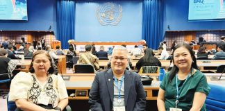 Bacolod City officials led by Councilor Caesar Z. Distrito (center), together with City Planning and Development Office head Mary Jean Ramos and Bacolod City Disaster Risk Reduction and Management Department head Anna Maria Laarni Pornan, participated in the Better Air Quality International Conference 2026 held in Bangkok from March 11 to 13, joining hundreds of delegates from around the world to discuss strategies for improving urban air quality and sustainable city development. COUNCILOR CAESAR DISTRITO FB PHOTO