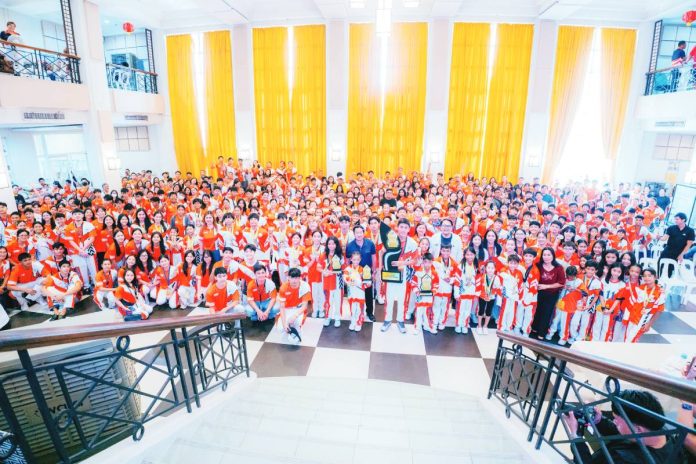 Bacolod incentives copy Young athletes from Bacolod City proudly posed with their medals and cash incentives during the distribution ceremony at the Bacolod City Government Center lobby on March 26, following their overall championship victory in the 2026 NIRAAM. BCCO-PIO PHOTO