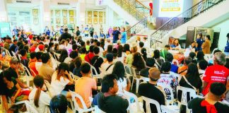 Fire victims from Purok Katilingban in Barangay 39 received financial assistance from the Bacolod City government during a payout held on March 4 at the lobby of the Bacolod City Government Center following the February 27 blaze that displaced more than 180 families. BCCO-PIO PHOTO