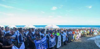 Police personnel participated in simulated rescue activities during the Rescue Challenge 2026 launched by the Capiz Police Provincial Office on March 5 at People’s Park in Barangay Baybay, Roxas City, aimed at enhancing emergency response and disaster rescue skills. CPPO PHOTO