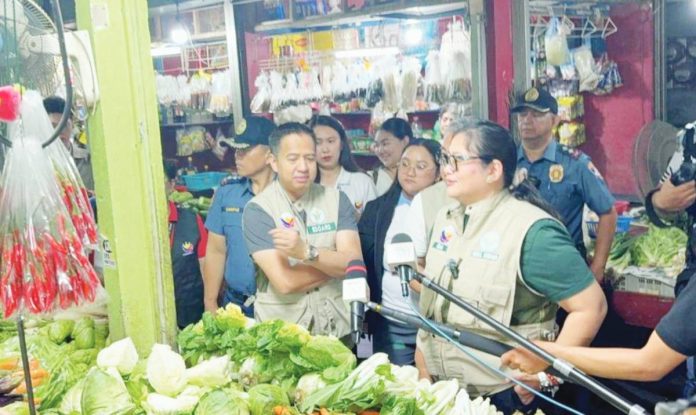 DA moves copy The Department of Agriculture (DA) is focusing on targeted subsidies for vulnerable farm inputs and logistical support for transportation. Photo shows DA Assistant Secretary Genevieve Guevarra conducting price monitoring at Hulong Duhat Market in Malabon City. BEA CUADRA, ABS-CBN NEWS PHOTO