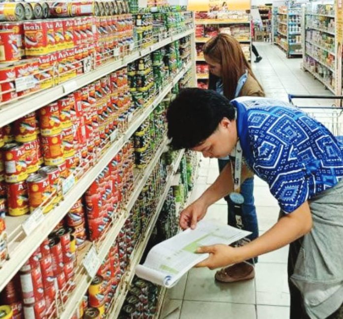 Personnel from the Department of Trade and Industry–Capiz conducted price monitoring of basic goods in a market in Roxas City as part of intensified efforts to ensure fair pricing and adequate supply amid rising fuel costs. DTI-CAPIZ PHOTO