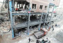 Iranians are clearing debris from damaged homes and walking past piles of rubble in the capital city of Tehran. Earlier, Israel said it had launched "wide scale" strikes on targets in western Iran.