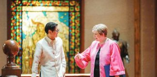 President Ferdinand Marcos Jr. welcomed International Monetary Fund managing director Kristalina Georgieva in Malacañan Palace on March 12, 2026. They discussed economic reforms aimed at sustaining the Philippines’ growth momentum and strengthening resilience. JOHN ANDREI GUTIERREZ, INQUIRER.NET TRAINEE