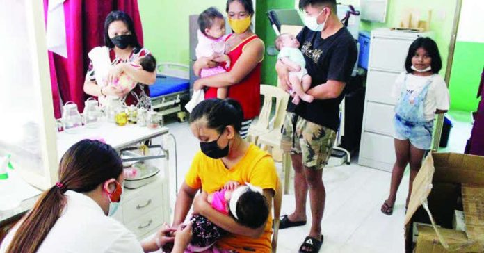 Measles_copy_compressed_resized According to the Department of Health, routine immunization is still being rolled out in health centers, in coordination with the local government units. PNA