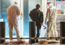 Explosion rocks US embassy in Oslo, could be terrorism, Norway police say Police and forensic experts inspect the site of the explosion at the US embassy in Oslo, Norway. REUTERS