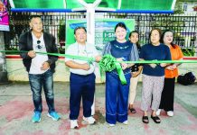 MORE Electric and Power Corporation (MORE Power) president and chief executive officer Roel Castro leads the ribbon-cutting for the launch of Project I-SHED on Feb. 27, 2026. Joining him are Iloilo City’s Mayor Raisa Treñas and Engineer Keith Insular of Boysen Philippines.
