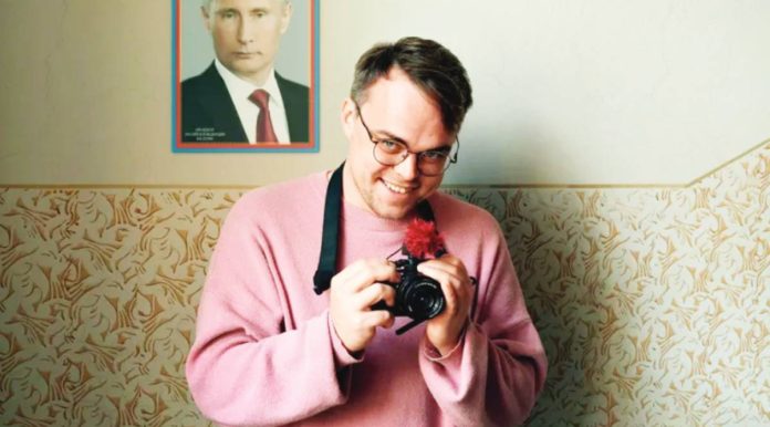 Russia Pavel Talankin fled Russia in 2024 and made a documentary about war propaganda in a Russian school following Russia’s invasion of Ukraine in February 2022. BBC / MADE IN COPENHAGEN / FRANTIŠEK SVATOŠ