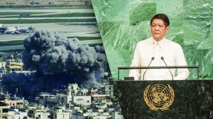 UN_seat_copy_compressed_resized President Ferdinand “Bongbong” Marcos Jr. is set to talk about the ongoing tension in the Middle East during his visit to the United Nations in New York from March 9-10, 2026. He will also be pushing that the Philippines secure a non-permanent seat in the UN Security Council. UN/AP FILE PHOTOS