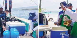 WATER WATCH IN BORACAY. Personnel of the Department of Environment and Natural Resources – Environmental Management Bureau (DENR-EMB) Region 6 collect and analyze water samples from key outfall sites around Boracay Island as part of the agency’s regular monitoring of coastal water quality to ensure the island’s marine environment remains safe and compliant with environmental standards. PHOTOS COURTESY OF EMB REGION 6