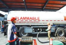 PH to procure 2M barrels of oil to expand buffer supply An oil tanker replenishes the underground storage tank of a gasoline station in Quezon City on March 9, 2026. Finance Secretary Frederick Go said Tuesday, March 17, 2026, that the PNOC Exploration Corporation will procure 2 million barrels of oil to increase the country's buffer stock. PNA PHOTO BY JOAN BONDOC