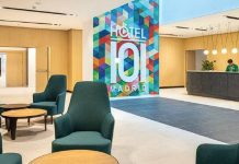 DoubleDragon’s HOTEL101 proudly carries the Filipino brand in the world stage Actual Photo of the lobby