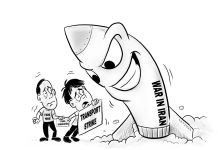Editorial Cartoon for March 25, 2026.