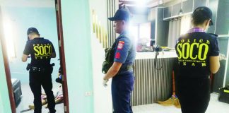 Officers of the Tapaz Municipal Police Station are currently exploring several angles in the death of alias “Jovelyn” in Barangay Taft, Tapaz, Capiz, including sexual assault and robbery. PHOTO COURTESY OF RADYO MARAGTAS