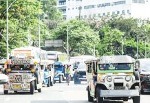 Gov’t offers more assistance to PUV drivers after holding off fare hike amid fuel price volatility Traditional jeepneys slow down during rush hour traffic along Eliptical Road in Quezon City. Transport groups are pressing for more support amid rising oil prices. PNA