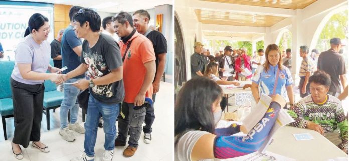 fuel-subsidy Mayor Raisa S. Treñas led last week’s distribution of fuel subsidy coupons to tricycle drivers under the city’s fuel subsidy program, aimed at cushioning the impact of rising fuel prices and energy costs. The city government is also set to extend similar assistance to jeepney drivers to help ease their financial burden.