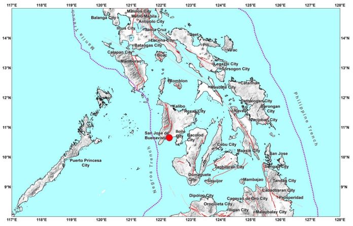 guimbal-earthquake Photo courtesy of PHIVOLCS