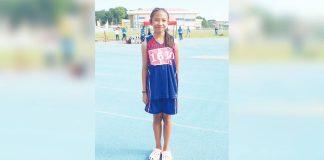 Ryza Caberoy of Iloilo Province ruled the elementary girls long jump of the ongoing Western Visayas Regional Athletic Association Meet in Passi City. CONTRIBUTED PHOTO