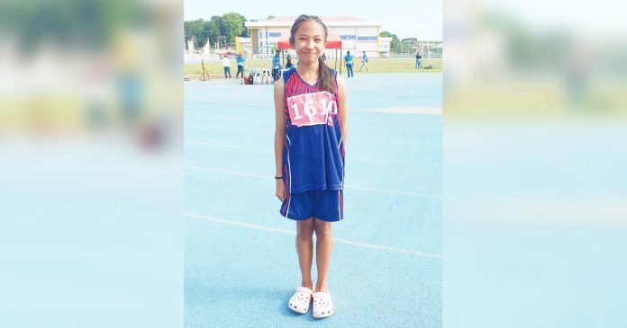 iloilo wvraa Ryza Caberoy of Iloilo Province ruled the elementary girls long jump of the ongoing Western Visayas Regional Athletic Association Meet in Passi City. CONTRIBUTED PHOTO