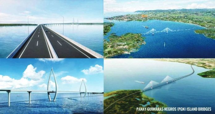 ime bridge delay copy Once completed, the Panay–Guimaras–Negros Link Bridge will physically connect the three islands through two major sections: a 13-kilometer Panay–Guimaras segment featuring a 4.97-kilometer sea-crossing bridge, and a 19.47-kilometer Guimaras–Negros segment with a 13.11-kilometer span. DPWH