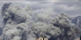 Smoke rises as a series of explosions are heard in Tehran, Iran. The joint airstrikes by Israel and the United States forces began on February 28 and killed Iran’s Supreme Leader Ayatollah Ali Khamenei. FATEMEH BAHRAMI / ANADOLU VIA GETTY IMAGES
