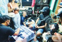Joint operatives of the Iloilo City Police Office, Regional Intelligence Unit 6, and other units, carried out a buy-bust operation in River Plains Subdivision, Barangay Lanit, Jaro, Iloilo City on March 9, resulting in the arrest of two high-value suspects and the seizure of around 85 grams of suspected shabu worth P578,000. ICPO PHOTO