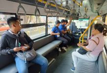 LTFRB MULLS SANCTIONS VS STRIKERS: No stranded commuters; ‘Libre Sakay’ cushions impact of transport holiday Photo courtesy of AJ Palcullo/PN