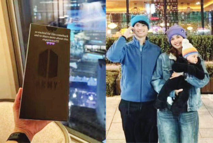 megan young copy Megan Young with her husband Mikael Daez and their son Leon in South Korea @MEGANBATA/INSTAGRAM PHOTO