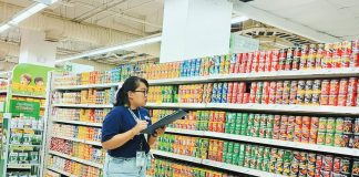 PRICE WATCH IN ACTION. Department of Trade and Industry - Iloilo personnel conduct on-site inspections in supermarkets and retail stores, checking prices and supply of basic goods to ensure compliance with suggested retail prices (SRP) amid rising fuel costs and the ongoing energy crisis. DTI-ILOILO