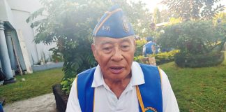 Veteran Policarpio Ferre Jr. emphasizes the need for historical awareness, urging the youth to grasp the immense struggles faced by previous generations. “They must develop a strong sense of nationalism and understand the historical fight for our freedom,” he says. NELJOY GALIGAO/PN