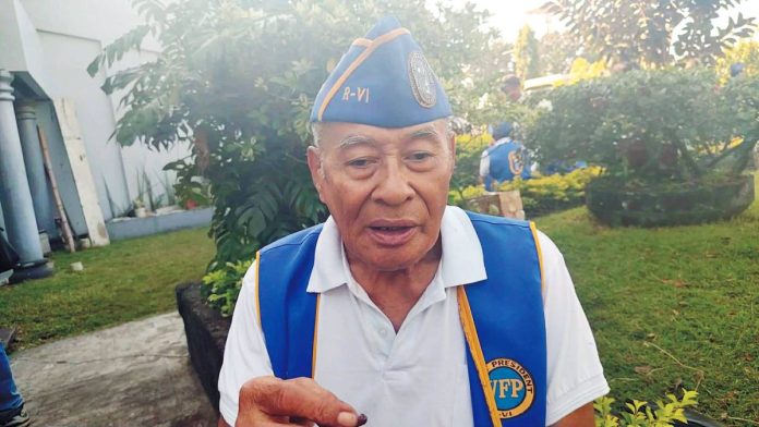 policarpio Veteran Policarpio Ferre Jr. emphasizes the need for historical awareness, urging the youth to grasp the immense struggles faced by previous generations. “They must develop a strong sense of nationalism and understand the historical fight for our freedom,” he says. NELJOY GALIGAO/PN