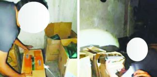 Operatives of the City Intelligence Unit (CIU) of the Bacolod City Police Office recovered an estimated P519,000 worth of alleged smuggled cigarettes from an abandoned house in Florence Ville Subdivision, Barangay Pahanocoy, Bacolod City on March 2. PIO-BCPO PHOTO