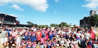 Members of Barotac Nuevo Central Elementary School football squad. CONTRIBUTED PHOTO