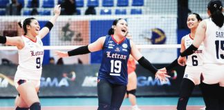 Ilongga Lara Mae Silva rises as Letran’s defensive anchor, delivering 38 excellent digs to power the Lady Knights past San Beda and into the NCAA Season 100 finals. NCAA PHOTO