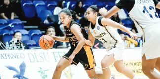 Despite the absence of suspended head coach Sen Dysangco, the Junior Growling Tigresses rose to the challenge behind Ilongga Lea Pinuela. UAAP PHOTO