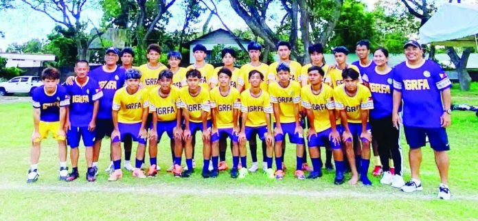 sports_Iloilo_Guimaras_copy_compressed_resized Members of the Iloilo-Guimaras Football Association pose after finishing first runner-up in the Under-15 Boys Gold Plate division of the PFF Inter-Center of Development Tournament in San Carlos City. PHOTO COURTESY OF TAMASAK FOOTBALL CLUB