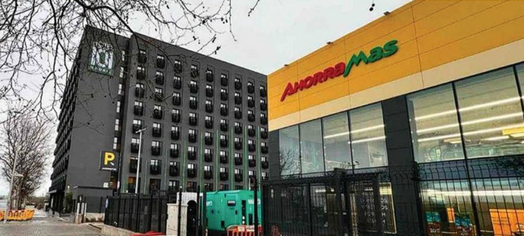 (One of the largest supermarket chains in Spain -- AhorraMas Supermarket is located right beside Hotel101-Madrid)