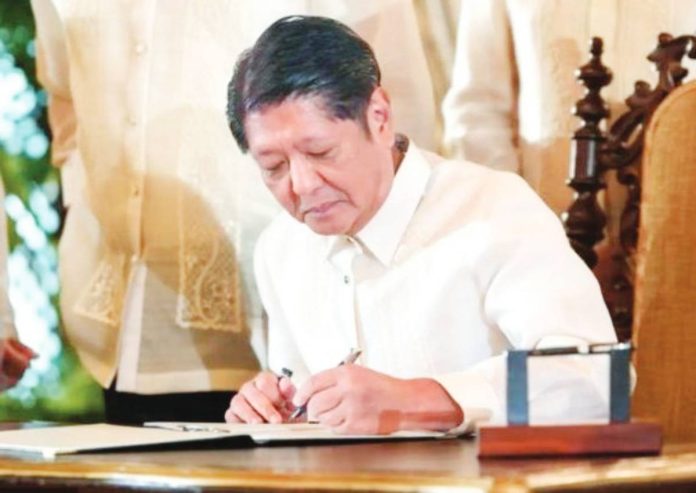 tax cut copy President Ferdinand “Bongbong” Marcos Jr. signs Republic Act 12316 which allows the Chief Executive to either fully suspend or partially reduce excise taxes on selected petroleum products, although such authority is limited until Dec. 31, 2028.