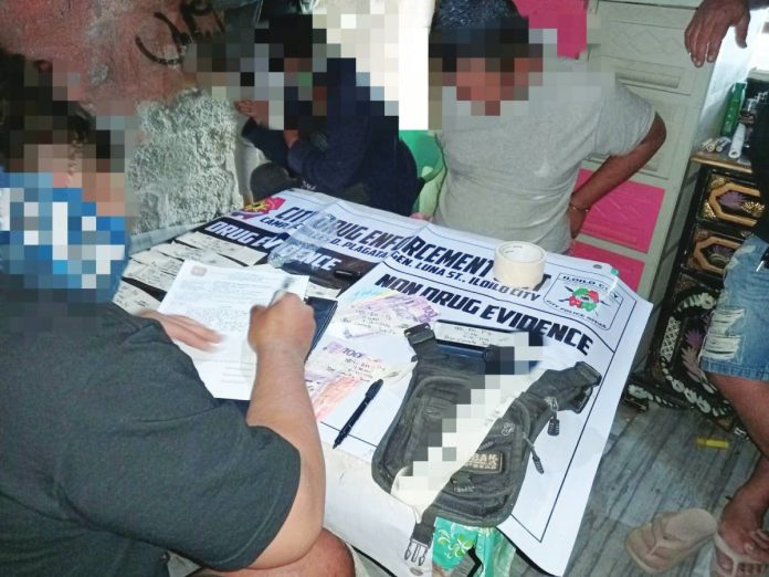 traffic aide Police apprehended the district leader of the True Brown Style (TBS) Gang, who also serves as an active traffic aide in Iloilo City, in a drug buy-bust operation in Barangay Camalig, Jaro district on March 16. The suspect yielded around P408,000 worth of suspected shabu. PHOTO COURTESY OF AKSYON RADYO ILOILO/FACEBOOK