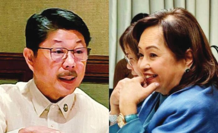 Arroyo denies ouster copy (left) DY, (right) ARROYO
