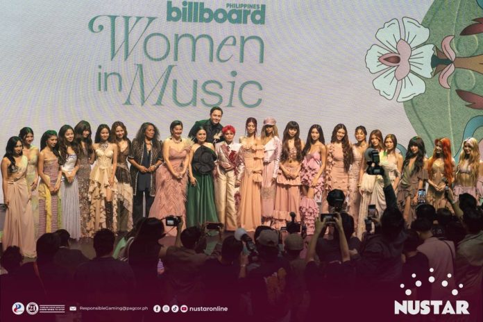 Awardees and honorees of this year’s Billboard Philippines Women In Music Awardees and honorees of this year’s Billboard Philippines Women In Music