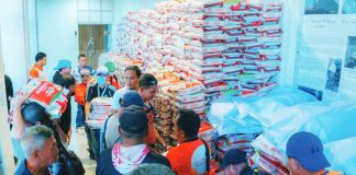 Public utility jeepney drivers in Bacolod City received five-kilogram rice assistance distributed by the city government through the Public Employment Service Office, as part of ongoing efforts to ease the impact of rising fuel costs on the transport sector. BCCO-PIO PHOTO