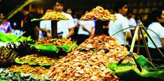 A bountiful spread of seafood—including spiced crabs, fresh shrimp, assorted mollusks, and freshly caught fish—was showcased during the Capiztahan Surambaw Seafood Feast on April 17, at the Capiz Gymnasium in Roxas City, highlighting the province’s rich marine resources and culinary traditions. CAPIZ TOURISM AND CULTURAL AFFAIRS OFFICE PHOTO